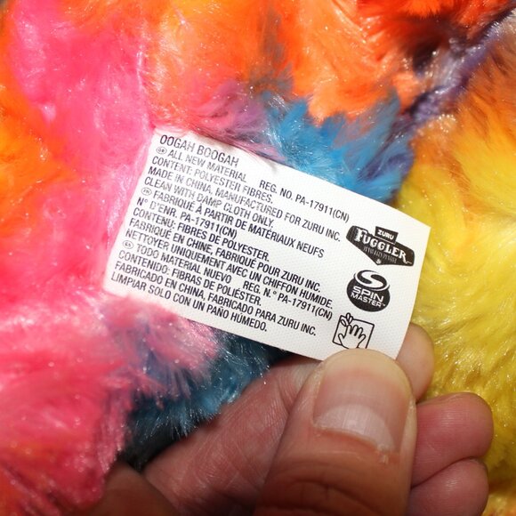 3/$188❤️Fuggler BIGG FUGG Oogah Boogah Rainbow Plush Toy Ugly Monster Tie-dye - Picture 9 of 16
